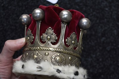 Lot 691 - A SILVER GILT CORONET FOR A COUNTESS