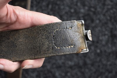 Lot 847 - A THIRD REICH SS BELT AND BUCKLE