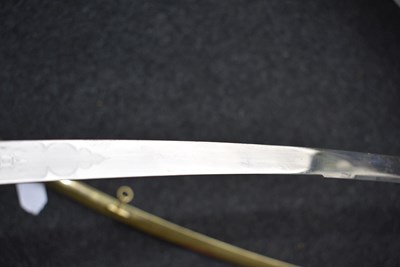 Lot 168 - OF INDIAN ARMY INTEREST - THE 1831 PATTERN GENERAL OFFICER'S MAMELUKE TO LIEUTENANT GENERAL FAULKNOR