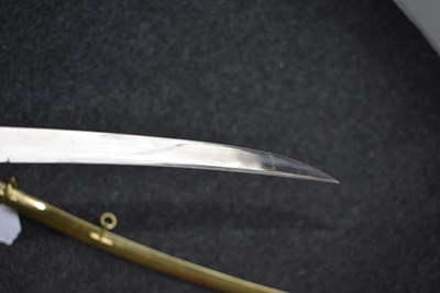 Lot 168 - OF INDIAN ARMY INTEREST - THE 1831 PATTERN GENERAL OFFICER'S MAMELUKE TO LIEUTENANT GENERAL FAULKNOR