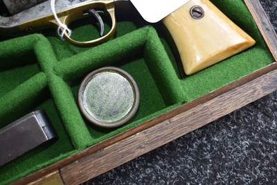 Lot 379 - A CASED .36 CALIBRE SIX-SHOT PERCUSSION WHITNEY NAVY REVOLVER