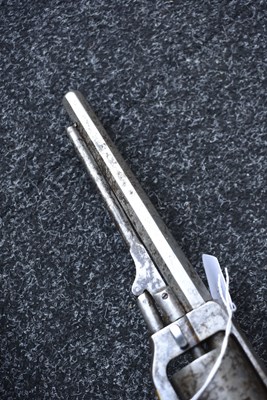 Lot 379 - A CASED .36 CALIBRE SIX-SHOT PERCUSSION WHITNEY NAVY REVOLVER
