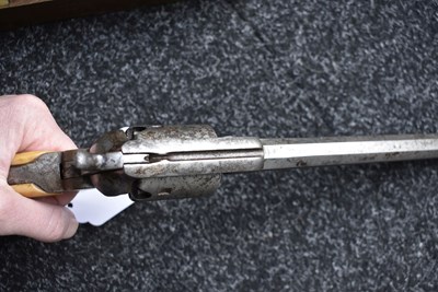 Lot 379 - A CASED .36 CALIBRE SIX-SHOT PERCUSSION WHITNEY NAVY REVOLVER