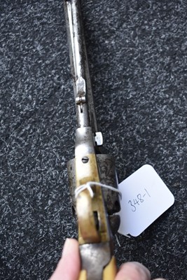 Lot 379 - A CASED .36 CALIBRE SIX-SHOT PERCUSSION WHITNEY NAVY REVOLVER