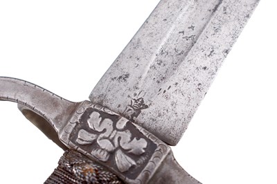 Lot 235 - A MID-17TH CENTURY DUTCH BROADSWORD FOR AN OFFICER OF THE AMSTERDAM TOWN GUARD