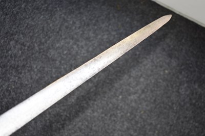 Lot 235 - A MID-17TH CENTURY DUTCH BROADSWORD FOR AN OFFICER OF THE AMSTERDAM TOWN GUARD