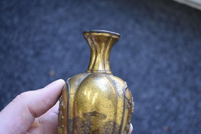 Lot 47 - A GOOD PAIR OF SHIBAYAMA LACQUER VASES