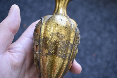 Lot 47 - A GOOD PAIR OF SHIBAYAMA LACQUER VASES