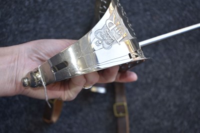 Lot 180 - A CLEAN EIIR 1897 PATTERN WELCH REGIMENT OFFICER'S SWORD