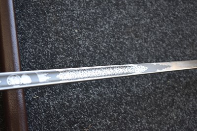 Lot 180 - A CLEAN EIIR 1897 PATTERN WELCH REGIMENT OFFICER'S SWORD