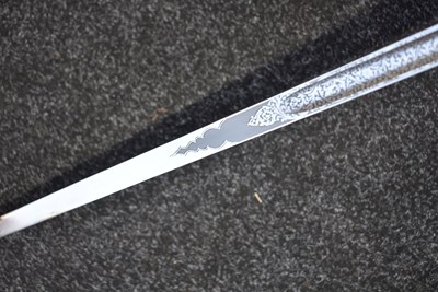 Lot 180 - A CLEAN EIIR 1897 PATTERN WELCH REGIMENT OFFICER'S SWORD