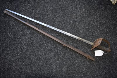 Lot 179 - A VICTORIAN 1897 PATTERN ROYAL MARINE LIGHT INFANTRY OFFICER'S SWORD
