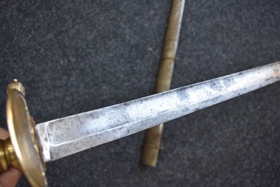 Lot 163 - A 1796 PATTERN INFANTRY OFFICER'S SWORD