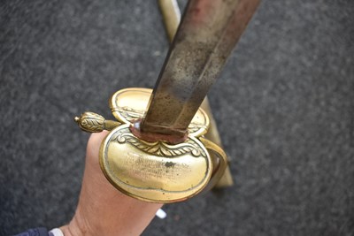 Lot 163 - A 1796 PATTERN INFANTRY OFFICER'S SWORD