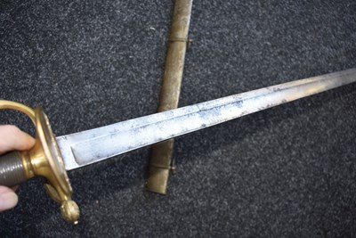 Lot 163 - A 1796 PATTERN INFANTRY OFFICER'S SWORD