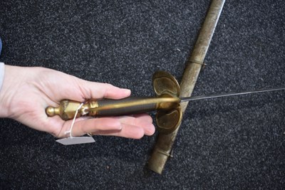 Lot 163 - A 1796 PATTERN INFANTRY OFFICER'S SWORD