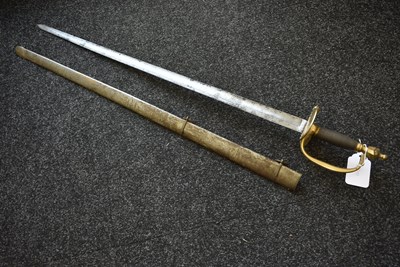 Lot 163 - A 1796 PATTERN INFANTRY OFFICER'S SWORD