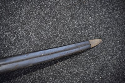 Lot 220 - A LARGE 19TH CENTURY NAVAL BOARDING CUTLASS