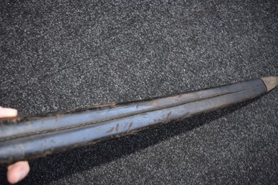 Lot 220 - A LARGE 19TH CENTURY NAVAL BOARDING CUTLASS
