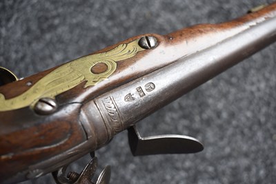 Lot 315 - A 22-BORE FLINTLOCK HOLSTER OR COACHING PISTOL BY THOMAS RICHARDS