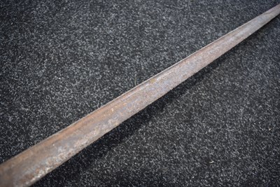 Lot 222 - AN 18TH CENTURY NAVAL BOARDING CUTLASS