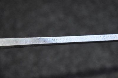 Lot 16 - A FINE 17TH CENTURY ENGLISH DISH-HILT RAPIER