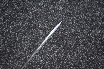 Lot 16 - A FINE 17TH CENTURY ENGLISH DISH-HILT RAPIER