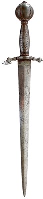 Lot A SAXON DAGGER IN THE 16TH CENTURY STYLE