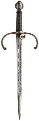 Lot A COMPOSITE NORTH EUROPEAN LEFT HAND DAGGER IN THE 17TH CENTURY MANNER