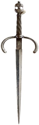 Lot A COMPOSITE NORTH EUROPEAN LEFT HAND DAGGER IN THE 17TH CENTURY STYLE