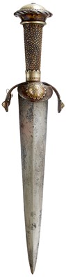 Lot A SAXON DAGGER IN THE 16TH CENTURY STYLE