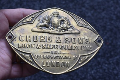 Lot 546 - A VALVOLINE OIL COMPANY BRASS SIGN