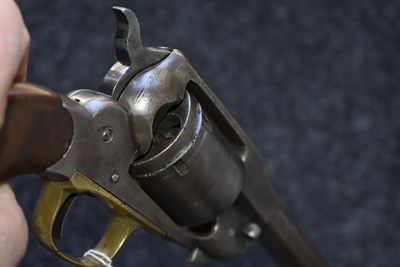 Lot A .44 REMINGTON OBSOLETE CALIBRE SIX-SHOT REMINGTON NEW MODEL ARMY CONVERSION REVOLVER