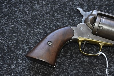Lot A .44 REMINGTON OBSOLETE CALIBRE SIX-SHOT REMINGTON NEW MODEL ARMY CONVERSION REVOLVER