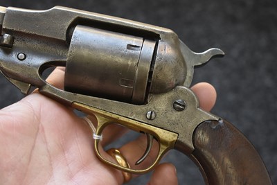 Lot A .44 REMINGTON OBSOLETE CALIBRE SIX-SHOT REMINGTON NEW MODEL ARMY CONVERSION REVOLVER