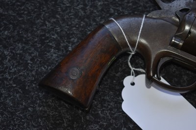 Lot A .44 CALIBRE LIPFIRE SIX-SHOT ALLEN & WHEELOCK ARMY REVOLVER