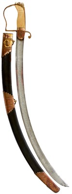 Lot A GEORGIAN NAVAL OFFICER'S SABRE
