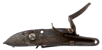 Lot AN EAST INDIA COMPANY WINDUS PATTERN FUSIL OR CARBINE LOCK