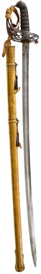 Lot A VICTORIAN LANARKSHIRE RIFLE VOLUNTEERS OFFICER'S PRESENTATION SWORD