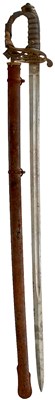 Lot A SCARCE 1822 PATTERN ROYAL ELTHORNE LIGHT INFANTRY OFFICER'S SWORD
