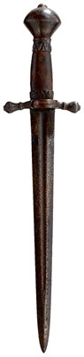 Lot A SAXON LEFT HAND DAGGER IN THE 16TH CENTURY STYLE