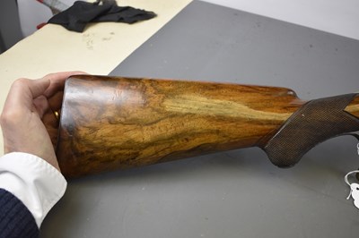 Lot 377 - OF ROYAL INTEREST: WILLIAM THE FOURTH’S DOUBLE BARRELLED 20-BORE COMBINATION RIFLE AND SPORTING GUN BY TANNER OF HANNOVER