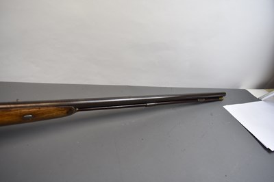 Lot 377 - OF ROYAL INTEREST: WILLIAM THE FOURTH’S DOUBLE BARRELLED 20-BORE COMBINATION RIFLE AND SPORTING GUN BY TANNER OF HANNOVER