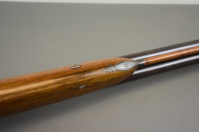 Lot 376 - OF ROYAL INTEREST: A 22-BORE COMBINATION FLINTLOCK SPORTING GUN AND RIFLE BY CRAUSE OF HERZBERG