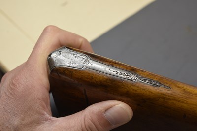 Lot 376 - OF ROYAL INTEREST: A 22-BORE COMBINATION FLINTLOCK SPORTING GUN AND RIFLE BY CRAUSE OF HERZBERG