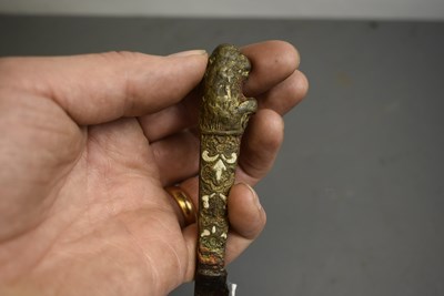 Lot 886 - AN ELIZABETHAN KNIFE